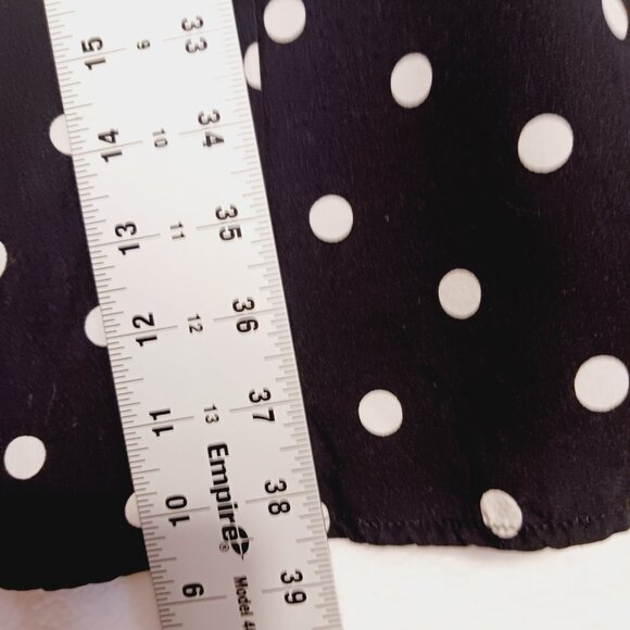 Old Navy, Black & White Polka Dot Sundress, Spaghetti Strap, Pockets, Large - Picture 14 of 15